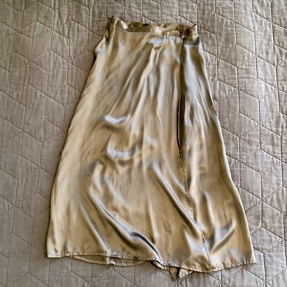 Ali Golden Wrap Skirt - Picture 1 of 7